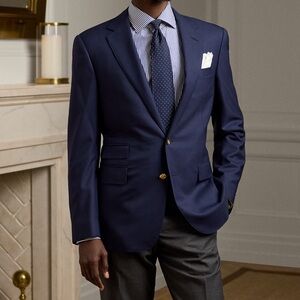 Ralph Lauren Purple Label Midnight Blue Blazer